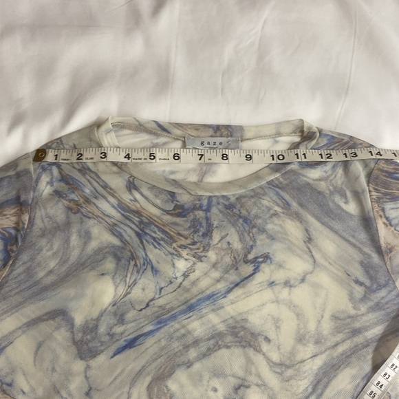 GAZE,Women,Multi Color,Long Sleeve,One Piece,MeshTop.Size -Large - Picture 3 of 12